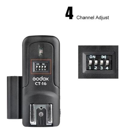 Imagem de Radio Flash Godox Ct-16 Tipo Ct-04 P/ Tocha Flash