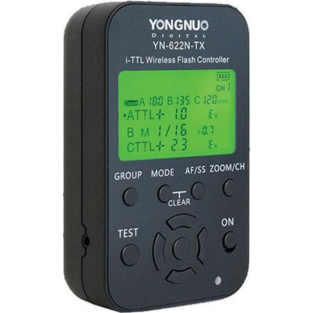 Imagem de Radio flash yongnuo yn-622 tx controlador flash s/ fio nikon