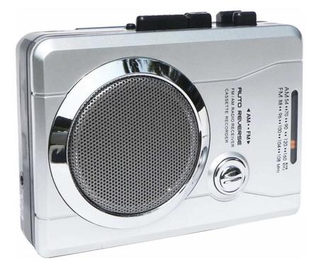Imagem de Rádio Gravador Fita Cassete K7 Walkman Retro Am/fm