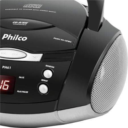 Imagem de Rádio Philco PH61 Display Digital FM MP3 CD