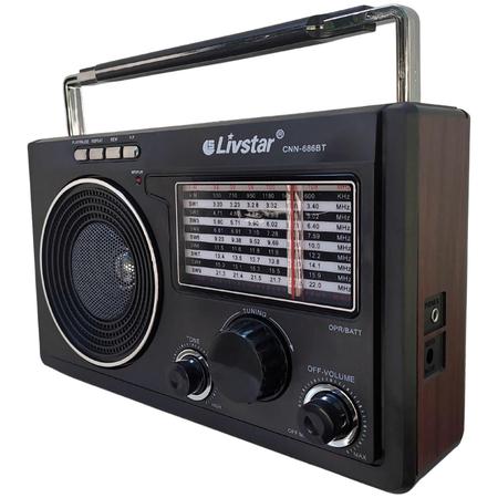 Rádio com CD, FM, Potência 8WRMS, Bluetooth, Entradas USB e Auxiliar  Mondial Up BX-18 Preto/Laranja - Casa & Vídeo