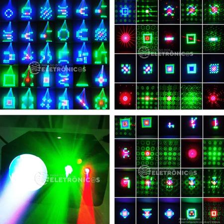 Imagem de Raio Laser Canhão Holográfico Efeitos Globo LED Jogo De Luz RGBW Iluminação Para Festa TB1318