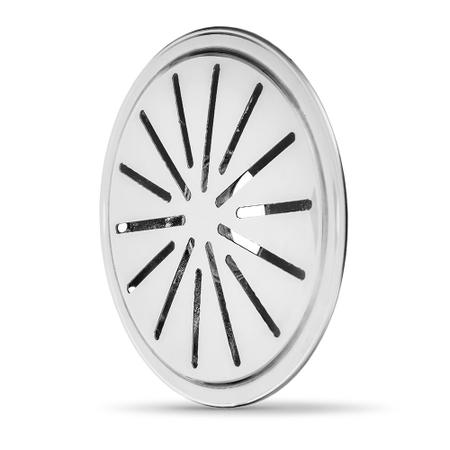 Ralo Inox Antiturbilhão Encaixe 50mm Para Piscina Nautilus Imagem de Ralo Inox Antiturbilhão Encaixe 50mm Para Piscina Nautilus