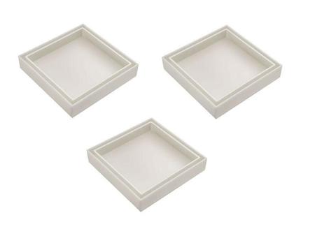 Ralo Oculto Zero Branco 100mm - MMDISTRIBUIDORA Imagem de Ralo Oculto Zero Branco 100mm