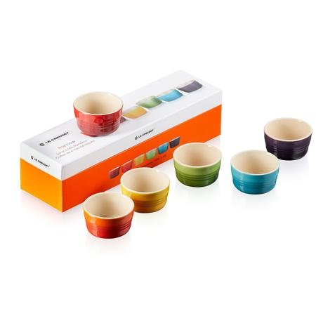 Imagem de Ramekins Gift Collection Mini 100 ml 6 Peças Colorido Le Creuset