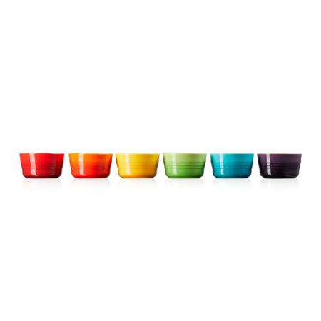 Imagem de Ramekins Gift Collection Mini 100 ml 6 Peças Colorido Le Creuset