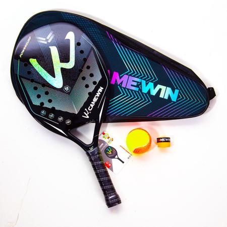 Imagem de Raquete Beach Tennis Camewin Pro 100% Carbono 3k