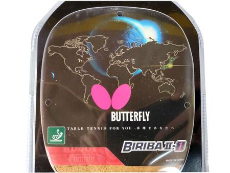 Imagem de Raquete Caneta Butterfly Biriba Ii + 2 Bolas 40Mm