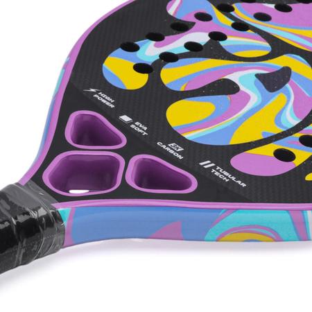 Imagem de Raquete de Beach Tennis Titan Bubble - Carbono 3K