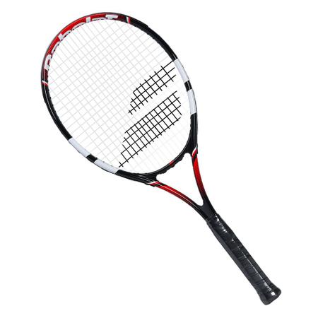 Raquete de T nis Babolat Falcon 280g C Capa Preta Vermelha e