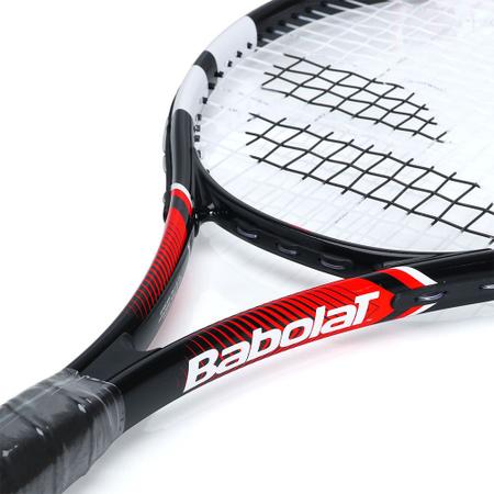 Imagem de Raquete de Tênis Babolat Falcon 280g C/ Capa - Preta Vermelha e Branca