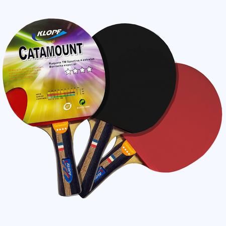 Kit Completo De Tênis De Mesa Ping Pong Luxo Klopf Cód 5031