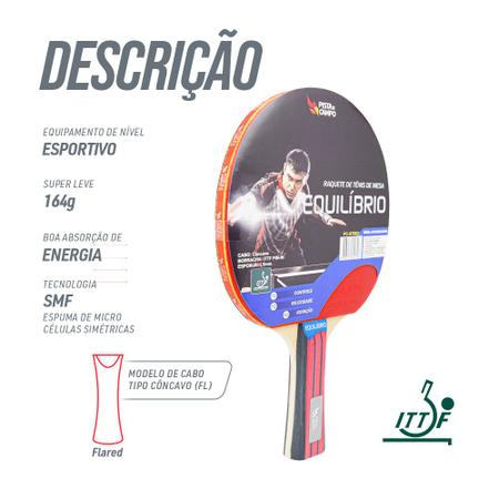 Raquete de tênis de mesa Equilíbrio Pista e Campo Imagem de Raquete de tênis de mesa Equilíbrio Pista e Campo
