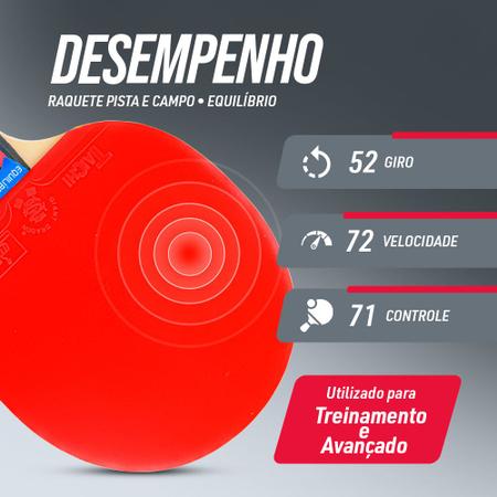 Raquete de tênis de mesa Equilíbrio Pista e Campo Imagem de Raquete de tênis de mesa Equilíbrio Pista e Campo
