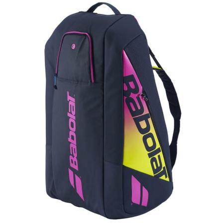 Imagem de Raqueteira Babolat Pure Aero Rafa X12 Amarela E Pink