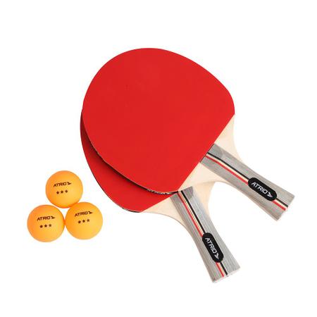 Imagem de Raquetes para Ping Pong com 3 Bolinhas Atrio