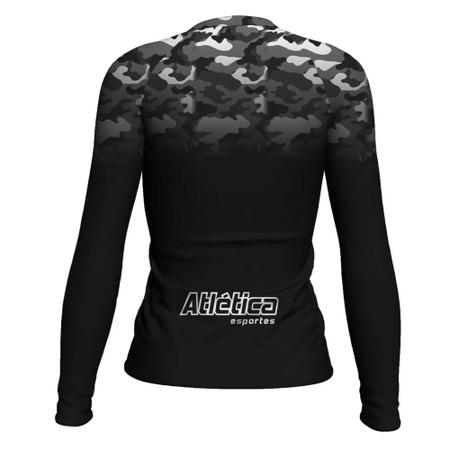 Imagem de Rash Guard Jiu Jitsu Feminina Atlética Esportes