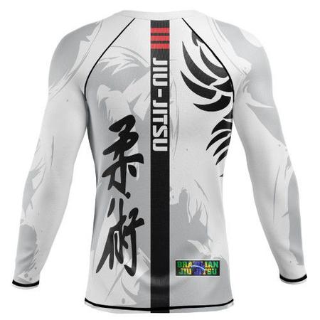 Rash Guard Luta Livre Jiu Jitsu Preta + Faixa Azul Xgear - Rash Guard -  Magazine Luiza