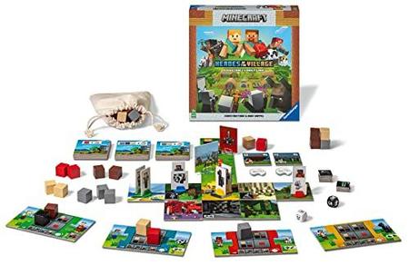 Ravensburger Minecraft Heroes of The Village Jogo de tabuleiro para  crianças de 6 anos de idade - 2 a 4 jogadores - Livros de Games - Magazine  Luiza