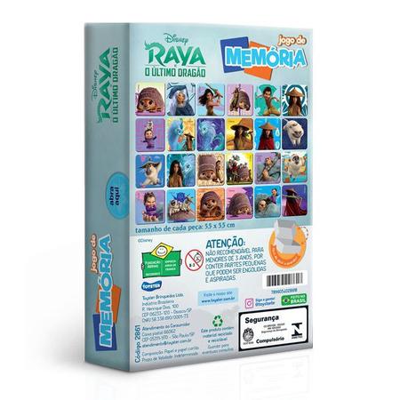 Raya e o Último Dragão - Jogo de Memória - Toyster - Jogos de Memória e  Conhecimento - Magazine Luiza