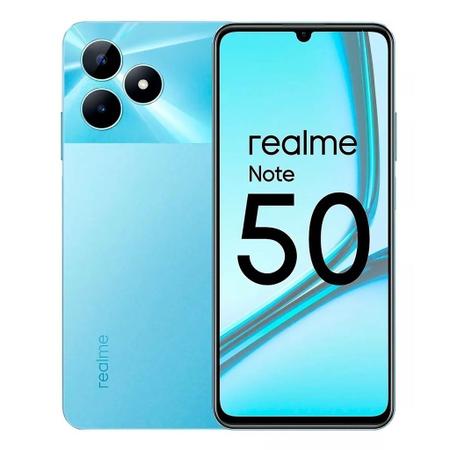 Realme Note 50 Dual Sim De 64gb / 3gb Ram Azul - Lançamento 1 no de garantia no Brasil Imagem de Realme Note 50 Dual Sim De 64gb / 3gb Ram Azul - Lançamento 1 no de garantia no Brasil