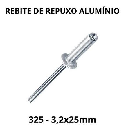Imagem de Rebite Fix All Aluminio Repuxo 325 3,2x25mm - 100 Unidades