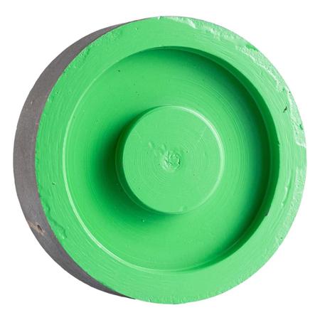 Imagem de Rebolo De Chicote Liso Diamantado Verde Sem Rosca M14 80mm