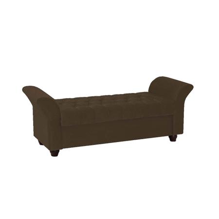 Imagem de Recamier Divã Morabe P04 195 cm Suede - ADJ Decor