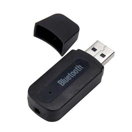 Imagem de Receptor Bluetooth Áudio Estéreo 2.1 Usb P2 Adaptador para Músicas