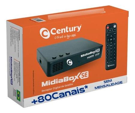 Imagem de Receptor Century Midiabox Se Midia Box Hd Tv Sat Regional