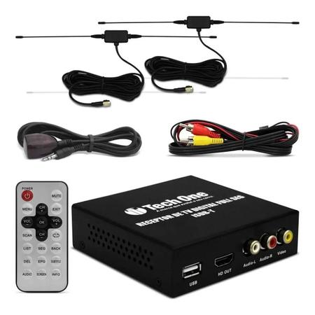 Receptor One TV Dark - Compre Aqui