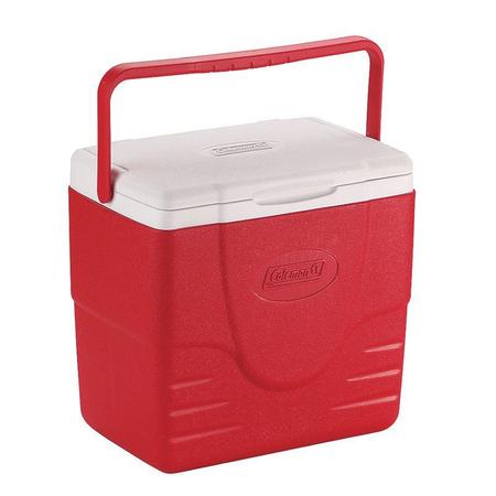 Recipiente Termoplástico 15,1 L Vermelho Coleman - INV 058 Imagem de Recipiente Termoplástico 15,1 L Vermelho Coleman - INV 058