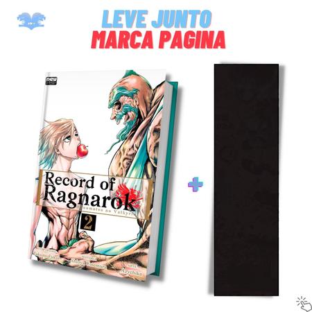 Record Of Ragnarok Vols. 1 + 2 + 3 + 4 KIT Mangá NewPOP Lacrados