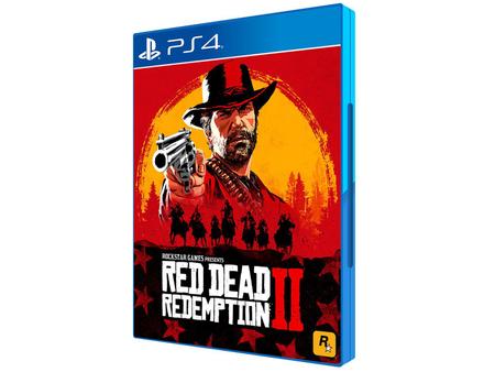PS4 - Playstation 4 - Jogo Red Dead Redemption 2 na cai