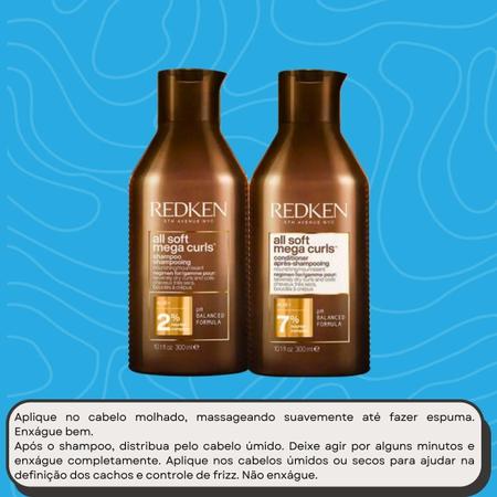 Imagem de Redken All Soft Mega Curls Kit Home Care (2 Produtos)