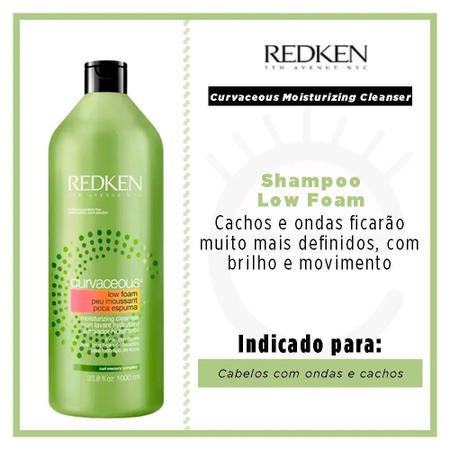 Curvaceous Moisturizing Cleanser - Shampoo Low Foam - Shampoo - Magazine Luiza