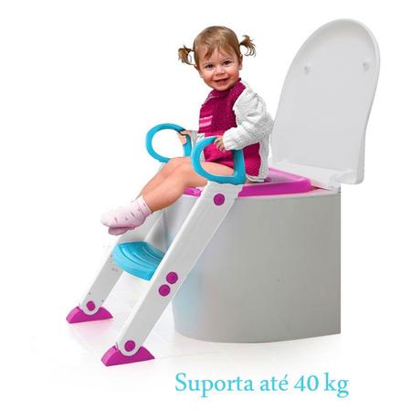 Imagem de Redutor De Vaso Com Escada Trono Infantil Buba Bebe