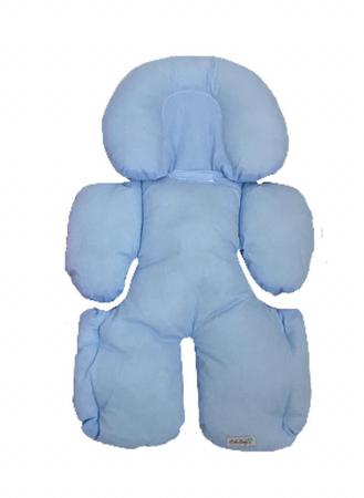Imagem de Redutor Para Bebê Conforto, Cadeirinha E Carrinho Azul Liso