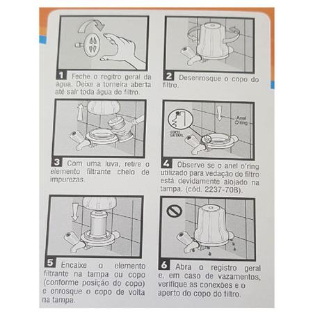 Imagem de Refil Bebedouro e  Filtro 5 Polegadas para Decloração Ref. 902-12 - Pentair