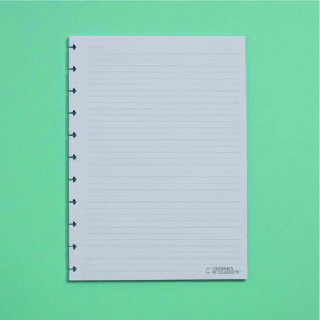 Imagem de Refil caderno inteligente grande pautado 90g 50fls caderno inteligente