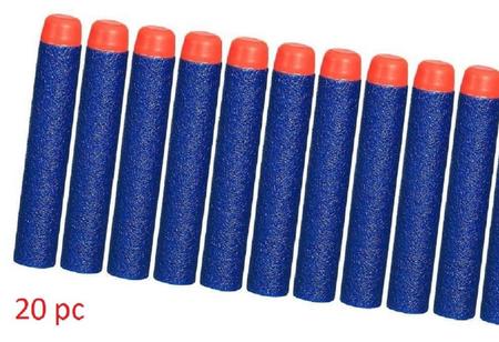 Refil De Dardos Nerf Arminha De Espuma Brinquedo Kit 50 Pçs - Acessórios  para Lançadores - Magazine Luiza