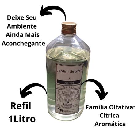 Imagem de Refil Difusor De Aromas Kailash 1 Litro - Fragrâncias