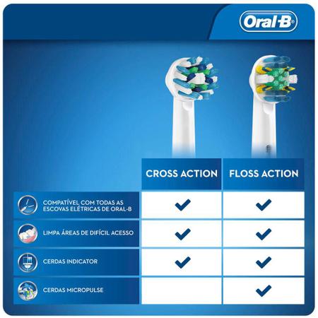Imagem de Refil Escova Elétrica Oral-B Floss Action 2 unidades