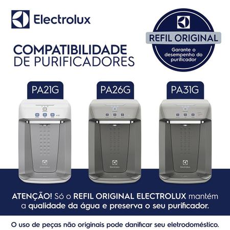 Imagem de Refil Filtro Acqua Clean Purificador de Água Electrolux  PA21G, PA26G e PA31G