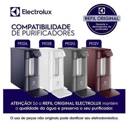 Imagem de Refil Filtro Purificador Electrolux Pure 4x PE12B Acqua Pure - Original