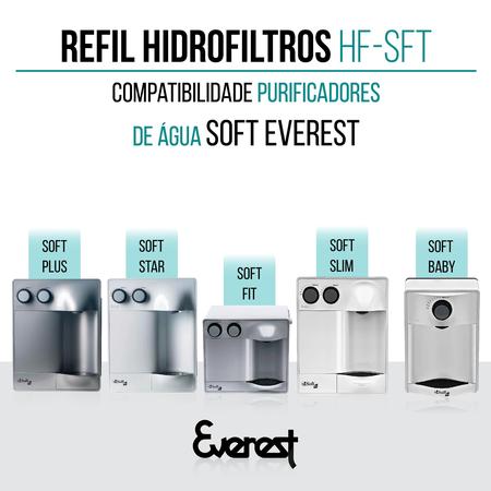 Imagem de Refil Filtro Vela Purificador Soft By Everest Star Plus Fit Slim Baby