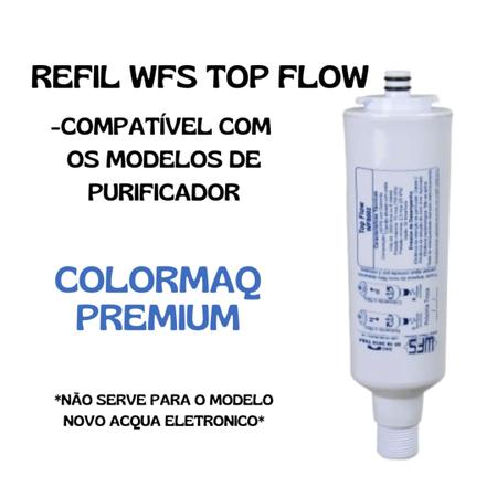 Imagem de Refil Filtro Wfs Compativel Purificador Colormaq Premium