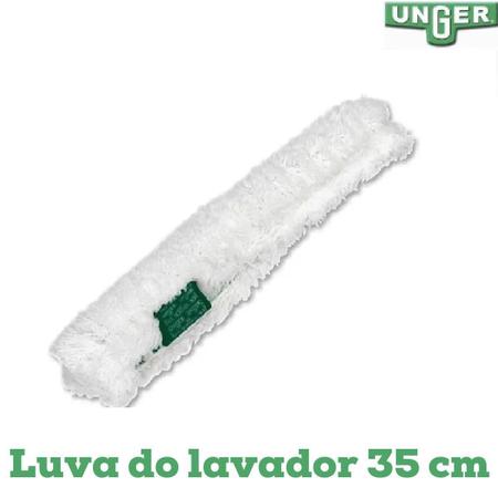 Imagem de Refil Luva Lavador Limpeza Profissional Vidros 35Cm Unger