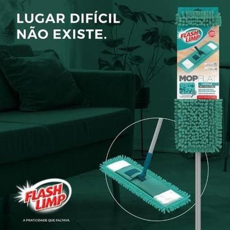 Imagem de Refil Mop Flat Chenille Flash Limp (original) Modelo 7633