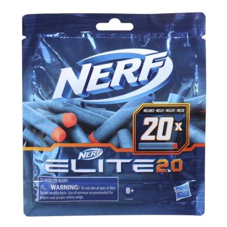 Imagem de Refil Nerf Elite 2.0 com 20 Dardos - Hasbro F0040